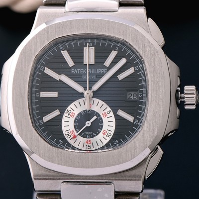 SA급 파텍필립 노틸러스 스위스 쿼츠 블루 다이얼 PAT0425 xx
