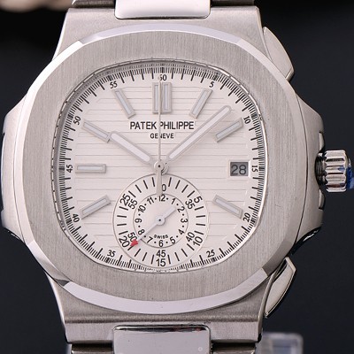 SA급 파텍필립 노틸러스 스위스 쿼츠 화이트 다이얼 PAT0423 xx