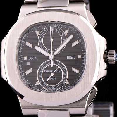 SA급 파텍필립 노틸러스 스위스 쿼츠 블랙 다이얼 PAT0420 xx