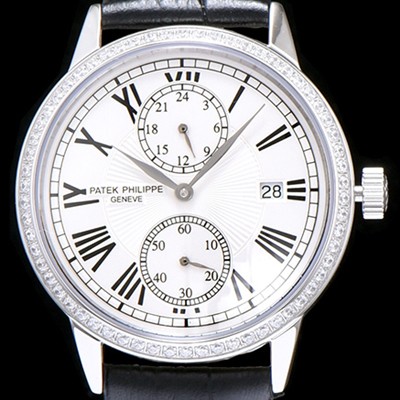 SA급 파텍필립 남성용 그렌드 컴플리케이션 화이트 다이얼 오토매틱 무브먼트 PAT0215 xx
