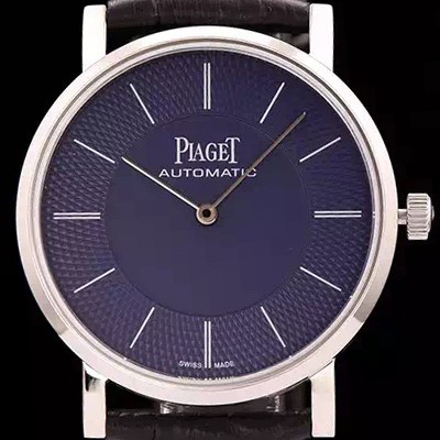 SA급 피아제 남성용 피아제 G0A35132 알티플래노 울트라-씬 빈티지 모델 블루 & 텍스쳐 다이얼 스위스 ETA 2824-A2 오토매틱 무브먼트 PIA4200 xx