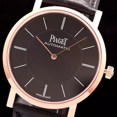 SA급 피아제 남성용 피아제 알티플래노 42mm 블랙다이얼 PIA4215 xx