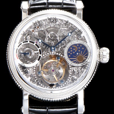 SA급 파텍필립 남성용 그렌드 컴플리케이션 문페이즈 세귤 리얼 투어빌론 최상급 쥬얼 다이아몬드 베젤 스켈레톤 다이얼 PAT0403 xx