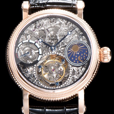SA급 파텍필립 남성용 그렌드 컴플리케이션 18k 로즈골드 문페이즈 세귤 리얼 투어빌론 최상급 쥬얼 다이아몬드 베젤 스켈레톤 다이얼 PAT0401 xx