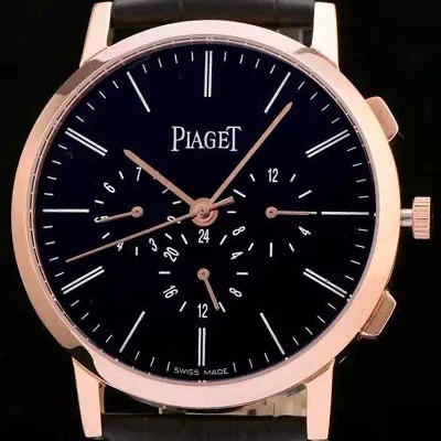 SA급 피아제 남성용 피아제 알티플래노 블랙다이얼 PIA4221 xx