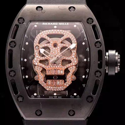 SA급 리차드밀레 남성용 RM052 스켈레톤 다이얼 씨리즈 42mm RIC4202 xx