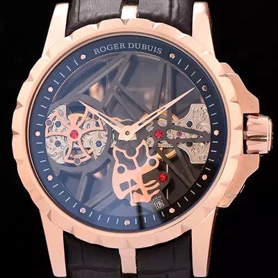 SA급 로저드뷔 남성용 엑스칼리버 아시안 오토매틱 무브먼트 ROG4210 xx