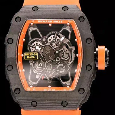 SA급 리차드밀레 남성용 RM35-01 오토매틱 스컬렌톤즈 Rm35 시리즈 RIC4210 xx