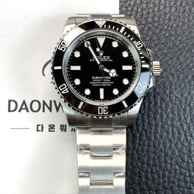 SA급 로렉스 남성용 신상/업데이트!!! m124060 서버마리너 41mm 블랙 다이얼 Cal.3230 오토매틱 무브먼트 ROL1002 xx