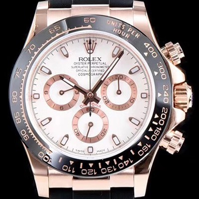 SA급 로렉스 남성용 데이토나 M116515ln-0014 코스모그라프 최신버전 업그레이드형!! 크로노그래프 화이트 다이얼 야광 인덱스 오토매틱 무브먼트 ROL0331 xx