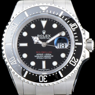 SA급 로렉스 남성용 딥씨 126600 블랙 다이얼 세라믹 베젤 2836-오토매틱 무브먼트 ROL0401 xx