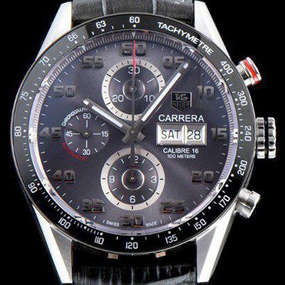 SA급 태그호이어 남성용 TOP Grade Quality 까레라 크로노그래프 오토매틱 타키메터 그레이다이얼 TAG0100 xx