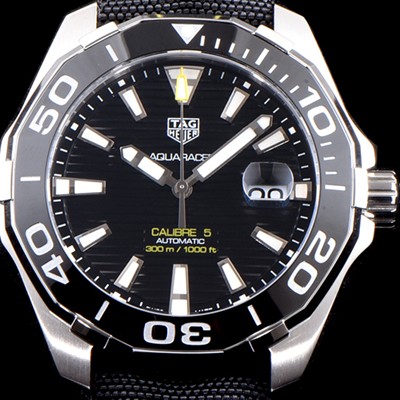 SA급 태그호이어 남성용 아쿠아레이서 칼리버5 WAY201A.FT6142 블랙 다이얼 오토매틱 무브먼트 TAG0251 xx