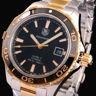 SA급 태그호이어 남성용 아쿠아레이서 블랙 다이얼 41mm TAG0400 xx