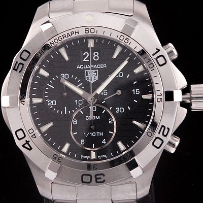 SA급 태그호이어 남성용 아쿠아레이서 쿼츠 크로노그래프 TAG4200 xx