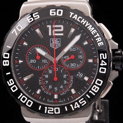 SA급 태그호이어 남성용 포뮬러 모토레이싱 크로노 블랙 다이얼 F1 TAG4211 xx