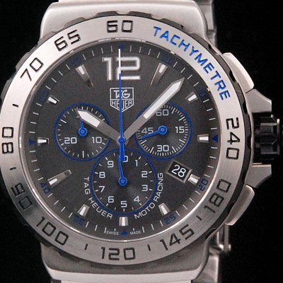 SA급 태그호이어 남성용 포뮬러 모토레이싱 크로노 그레이 다이얼 F1 TAG4214 xx