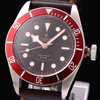 SA급 튜더 남성용 헤리티지 블랙베이 브레이슬릿 블랙다이얼 TUD4203 xx