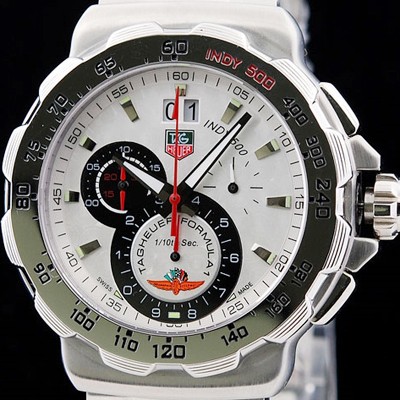 SA급 태그호이어 남성용 포뮬러 스위스 쿼츠 화이트 다이얼 wa TAG4203 xx