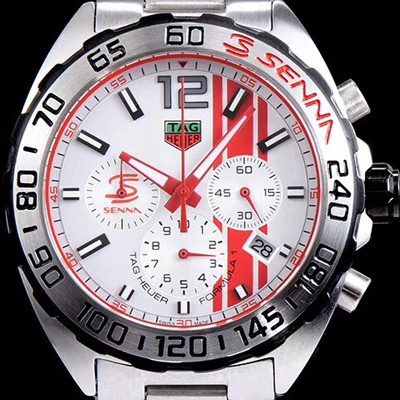 SA급 태그호이어 남성용 포뮬러F1 CAZ1019 시리즈 특별판 출시!! 크로노그래프 화이트 레드 다이얼 실버 서브 다이얼 일본 수입산 VK 쿼츠 무브먼트 TAG0120 xx