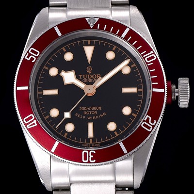 SA급 튜더 남성용 헤리티지 블랙베이 브레이슬릿 블랙다이얼 TUD4202 xx