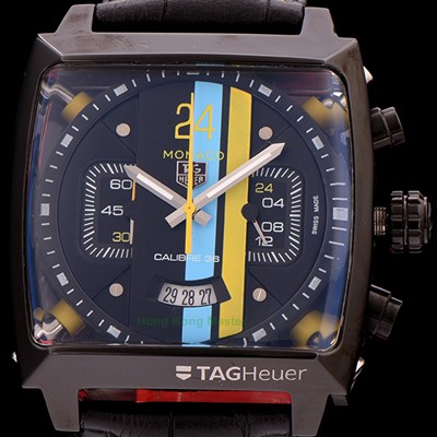 SA급 태그호이어 남성용 뉴 모나코 컨셉트 24 크로노그래프 블랙다이얼 TAG0420 xx