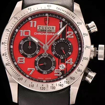 SA급 튜더 남성용 스위스 ETA 쿼츠 레드 다이얼 TUD4240 xx