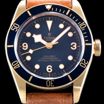 SA급 튜더 남성용 NEW 블랙 베이 M79250BM-0005 