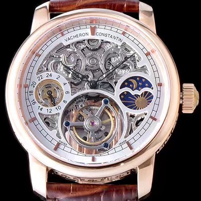 SA급 바쉐론콘스탄틴 남성용 메티에 다르 스타일 투어빌론 무브먼트 VAC0400 xx