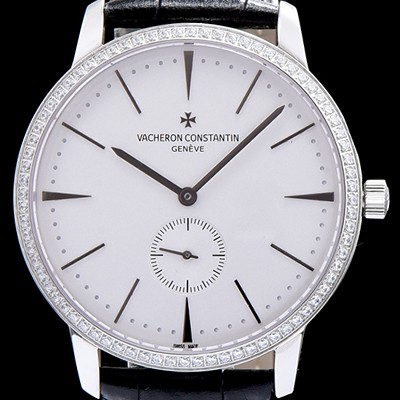 SA급 바쉐론콘스탄틴 남성용 패트리모니 서브 세컨즈 화이트 다이얼 VAC0431 xx