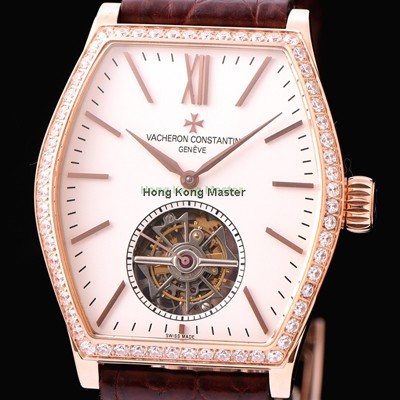 SA급 바쉐론콘스탄틴 남성용 메트 시리즈 화이트 다이얼 투어빌론 무브먼트 VAC0411 xx