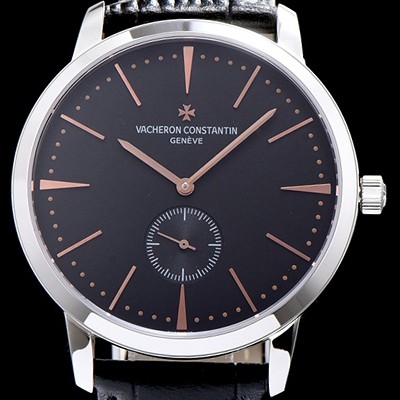 SA급 바쉐론콘스탄틴 남성용 패트리모니 서브 세컨즈 블랙 다이얼 VAC0430 xx