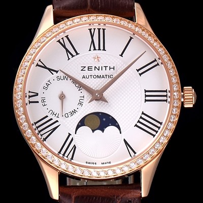 SA급 제니스 남성용 22.2310.69281.C709스위스 쿼츠 로즈골드 화이트 다이얼 ZEN040 xx