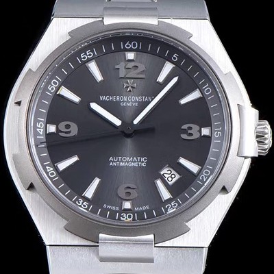SA급 바쉐론콘스탄틴 남성용 오버시즈 데이트 47040/000M-9500 최신 업그레이드 버전! 그레이 다이얼 오토매틱 무브먼트 VAC0201 xx