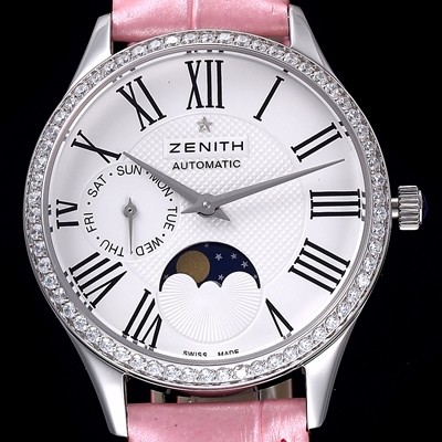 SA급 제니스 남성용 03.2310.69202.C706스위스 쿼츠 쥬얼리 베젤 화이트 다이얼 ZEN045 xx