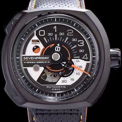 SA급 세븐프라이데이 남성용 1:1 베스트 에디션 블랙+실버 다이얼 오토매틱 무브먼트 SEV4240 xx
