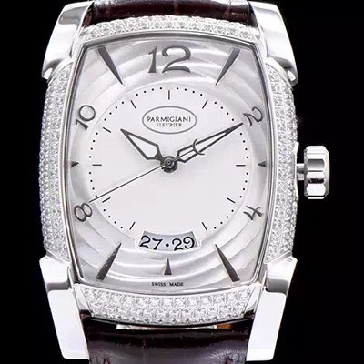 SA급 파르미지아니 남성용 플러리에 칼파 그랜드시리즈 화이트다이얼 오토매틱 무브먼트 PAR4240 xx