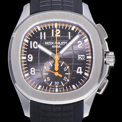 SA급 파텍필립남성용 아쿠아너 5968A 크로노그래프 스틸 42미리 오토매틱 블랙 다이얼  PAT52358 xx