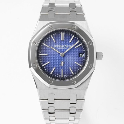 SA급 오데마피게남성용 로얄오크 15202IP.OO.1240IP.01 점보 엑스트라씬 39mm 오토매틱 Cal.2121타입 블루 다이얼 AUD89465 xx