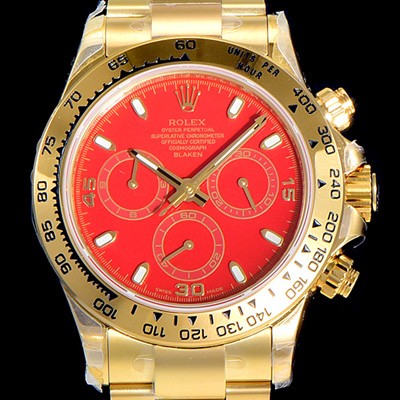 SA급 로렉스남성용 데이토나 오이스터 40mm 4130타입 무브튜닝 올금/통금 옐루골드 레드다이얼 ROL69841 xx