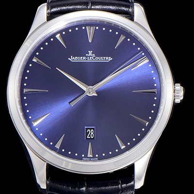 SA급 예거 르꿀뜨르남성용  마스터 1288420 40mm 오토매틱 블루다이얼 JAG91828 xx