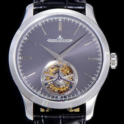 SA급 예거 르꿀르뜨남성용 마스터 그랜드 트랜디션 투어빌론 수동/기계식 42미리 그레이다이얼 JAG18294 xx