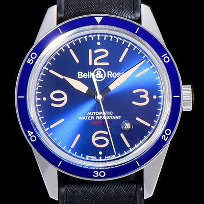 SA급 벨엔로스남성용  R V2-92 에어로네블 41미리 오토매틱 블루다이얼  BEL70575 xx