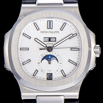 SA급 파텍필립남성용  노틸러스40.5미리 Cal.324S/C 오토매틱 무브먼트 화이트다이얼 PAT82427 xx