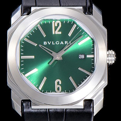 SA급 불가리남성용  옥토 41미리 오토매틱 그린다이얼 BVL43254 xx