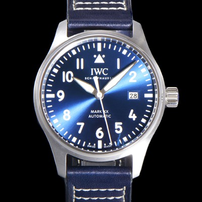 SA급 아이더블유씨 남성용시계 1:1수제공정형 마크18 !! 파일럿 IW328203 마크18 오토매틱 32111타입 40mm 가죽줄 블루다이얼 iwc4069 xx