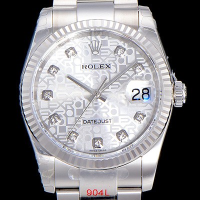 SA급 로렉스남성용 데이져스트II 36미리 오토매틱 화이트다이얼 ROL90531 xx