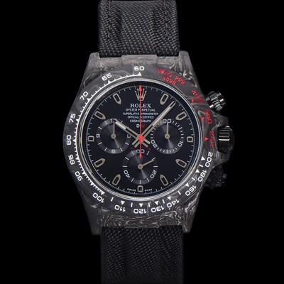 SA급 로렉스남성용 데이토나 DIW 포지드카본 커스텀 40미리 크로노그래프 오토매틱 Cal.4130 무브먼트 블랙다이얼 ROL86030 xx