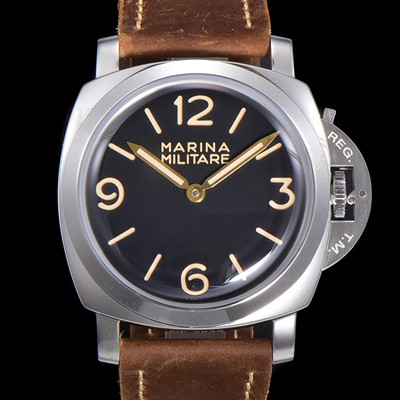 SA급 파네라이 남성용 루미노르 PAM00673 블랙 다이얼 47mm 오토매틱 수동형 무브먼트 PAN4830 xx