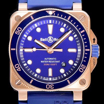 SA급 벨엔로즈남성용 R0392 다이버 블루 42미리 오토매틱 블루다이얼 BEL93900 xx